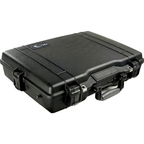 Pelican 1495CC#2 Laptop Case Black with Foam Lid Organizer Padded Sleeve Combination Lock Watertight 1495-008-110