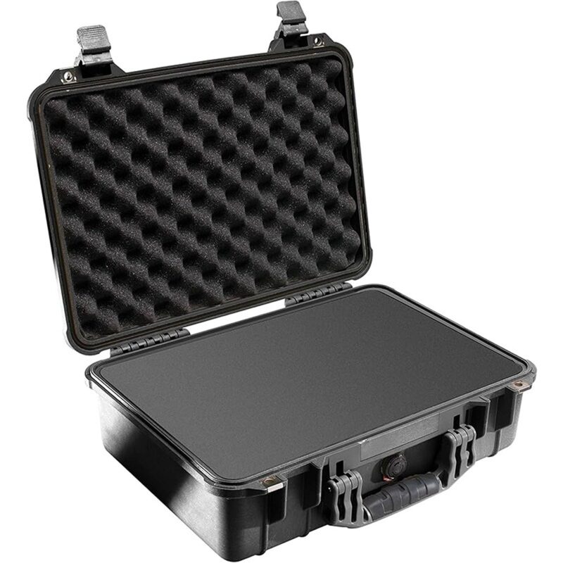 Pelican 1500 Protector Case Black with Foam Watertight Crushproof Pick N Pluck 1500-000-110