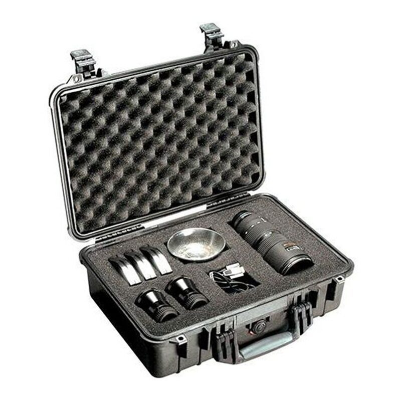 Pelican 1500 Protector Case Black with Foam Watertight Crushproof Pick N Pluck 1500-000-110