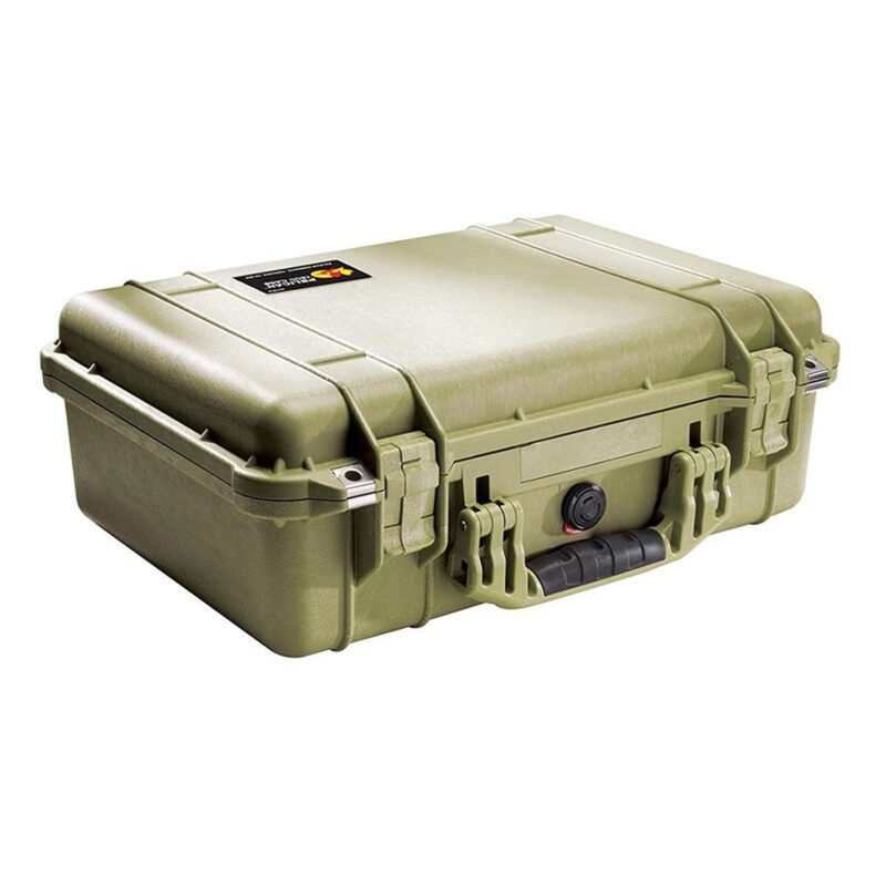 Pelican 1500 Protector Case OD Green with Foam Watertight Crushproof Pick N Pluck 1500-000-130