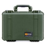 Pelican 1500 Protector Case OD Green with Foam Watertight Crushproof Pick N Pluck 1500-000-130
