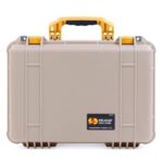 Pelican 1500 Protector Case Desert Tan with Foam Watertight Crushproof Pick N Pluck 1500-000-190