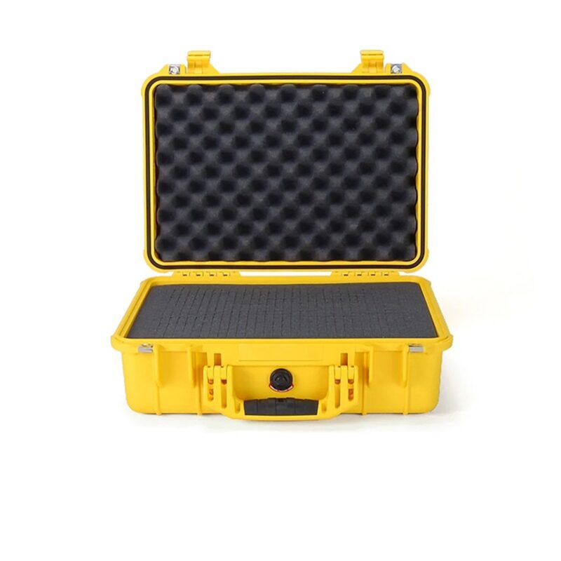 Pelican 1500 Protector Case Yellow with Foam Watertight Crushproof Pick N Pluck High Visibility 1500-000-240