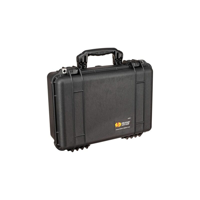 Pelican 1500NF Protector Case Black No Foam Watertight Crushproof Empty Interior 1500-001-110