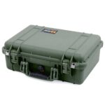 Pelican 1500NF Protector Case OD Green No Foam Watertight Crushproof Empty Interior 1500-001-130