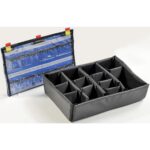 Pelican 1500EMS Medical Case Orange with Lid Organizer & Padded Dividers Watertight High Visibility 1500-005-150