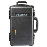 Pelican 1510NF Carry-On Protector Case Black No Foam Watertight Crushproof Wheels Empty 1510-001-110