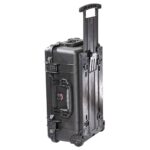 Pelican 1510LOC Carry-On Laptop Case Black with Sleeve & Pouch Watertight Crushproof Wheels 1510-006-110