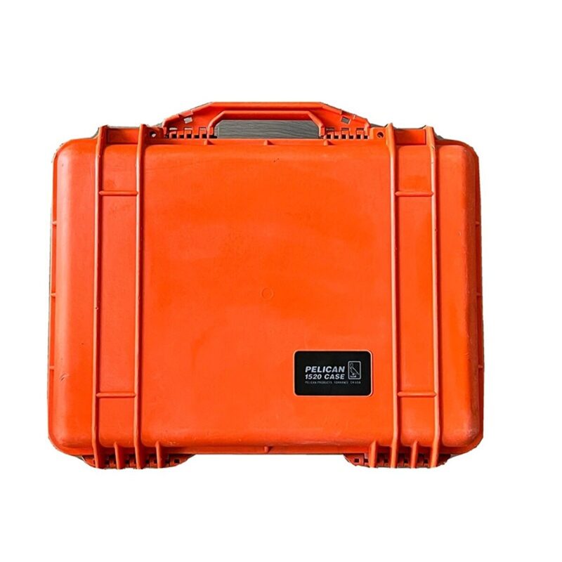 Pelican 1520 Protector Case Orange with Foam Watertight Crushproof Pick N Pluck High Visibility 1520-000-150