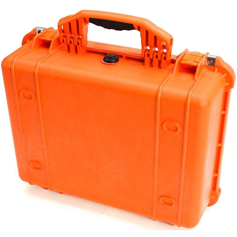 Pelican 1520 Protector Case Orange with Foam Watertight Crushproof Pick N Pluck High Visibility 1520-000-150