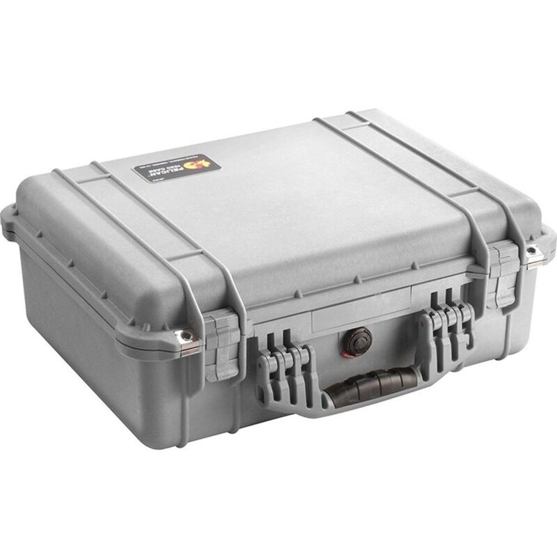 Pelican 1520 Protector Case Silver with Foam Watertight Crushproof Pick N Pluck 1520-000-180