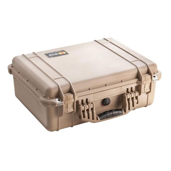 Pelican 1520 Protector Case Desert Tan with Foam Watertight Crushproof Pick N Pluck 1520-000-190