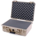 Pelican 1520 Protector Case Desert Tan with Foam Watertight Crushproof Pick N Pluck 1520-000-190