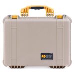 Pelican 1520 Protector Case Desert Tan with Foam Watertight Crushproof Pick N Pluck 1520-000-190