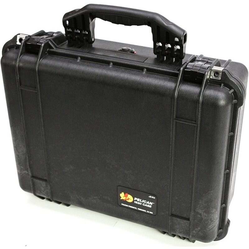 Pelican 1520NF Protector Case Black No Foam Watertight Crushproof Empty Interior 1520-001-110