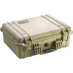Pelican 1520NF Protector Case OD Green No Foam Watertight Crushproof Empty Interior 1520-001-130
