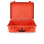 Pelican 1520NF Protector Case Orange No Foam Watertight Crushproof High Visibility Empty 1520-001-150