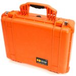 Pelican 1520NF Protector Case Orange No Foam Watertight Crushproof High Visibility Empty 1520-001-150