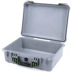 Pelican 1520NF Protector Case Silver No Foam Watertight Crushproof Empty Interior 1520-001-180