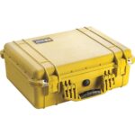 Pelican 1520NF Protector Case Yellow No Foam Watertight Crushproof High Visibility Empty 1520-001-240