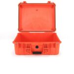 Pelican 1550 Protector Case Orange with Foam Watertight Crushproof Pick N Pluck High Visibility 1550-000-150