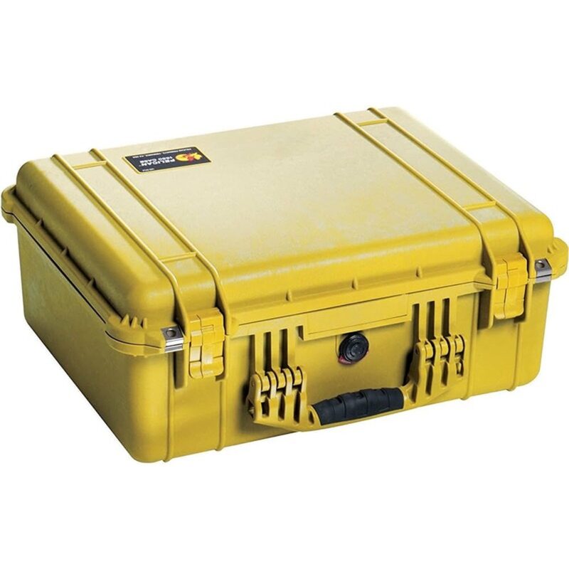 Pelican 1550 Protector Case Silver with Foam Watertight Crushproof Pick N Pluck 1550-000-180
