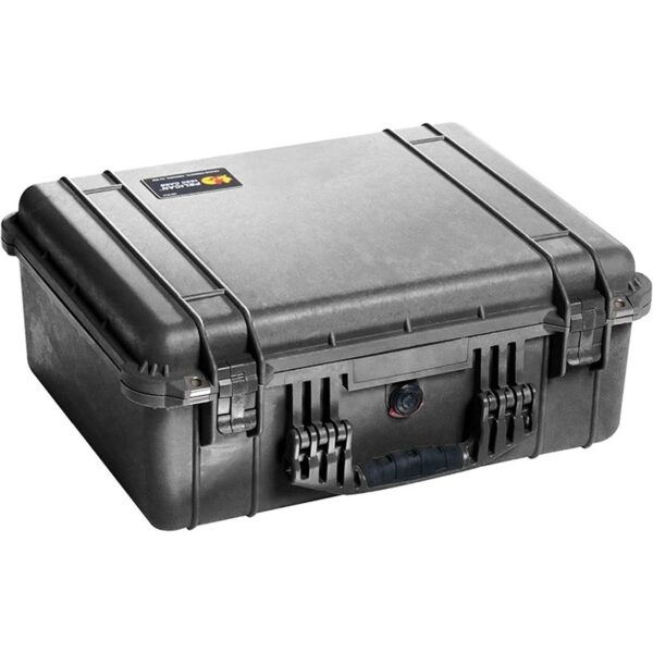 Pelican 1550NF Protector Case Black No Foam Watertight Crushproof Empty Interior 1550-001-110