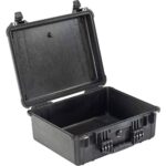 Pelican 1550NF Protector Case Black No Foam Watertight Crushproof Empty Interior 1550-001-110