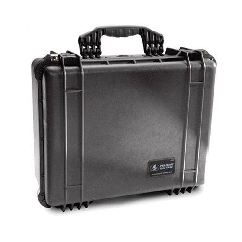 Pelican 1550NF Protector Case Black No Foam Watertight Crushproof Empty Interior 1550-001-110