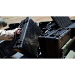Pelican 1550NF Protector Case Black No Foam Watertight Crushproof Empty Interior 1550-001-110