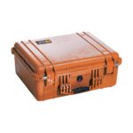 Pelican 1550NF Protector Case Orange No Foam Watertight Crushproof High Visibility Empty 1550-001-150