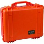 Pelican 1550NF Protector Case Orange No Foam Watertight Crushproof High Visibility Empty 1550-001-150