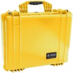 Pelican 1550NF Protector Case Yellow No Foam Watertight Crushproof High Visibility Empty 1550-001-240