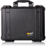 Pelican 1550EMS Medical Case Black with Lid Organizer & Padded Dividers Watertight Crushproof 1550-005-110