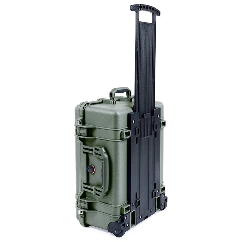 Pelican 1560 Protector Case OD Green with Foam Watertight Crushproof Rolling Wheels 1560-000-130