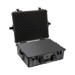 Pelican 1600 Protector Case with Foam Black - Watertight Crushproof Hard Equipment Case with Pick N Pluck Foam & Pressure Valve