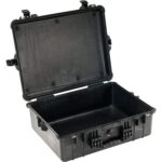 Pelican 1600 Protector Case with Foam Black - Watertight Crushproof Hard Equipment Case with Pick N Pluck Foam & Pressure Valve