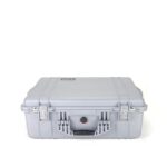 Pelican 1600NF Protector Case No Foam Silver - Watertight Crushproof Hard Equipment Case with Pressure Valve