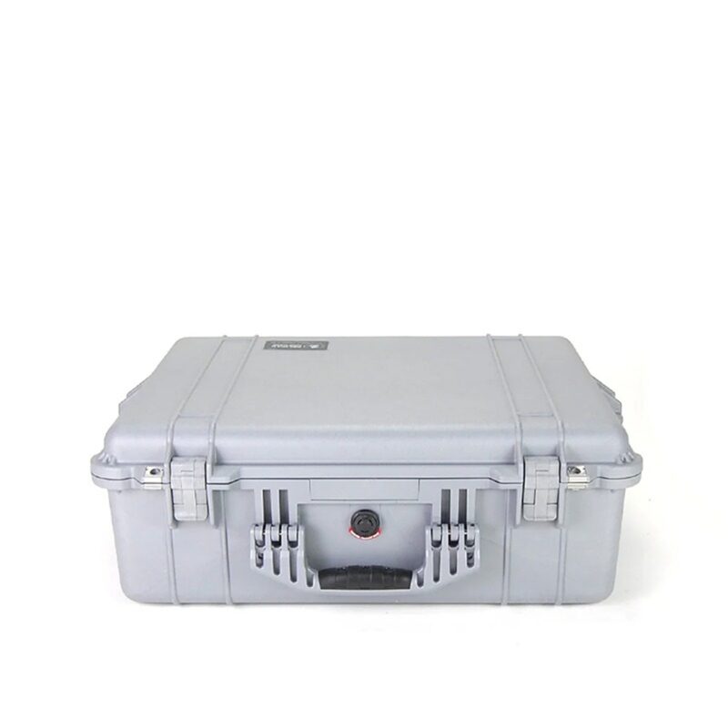 Pelican 1600NF Protector Case No Foam Silver - Watertight Crushproof Hard Equipment Case with Pressure Valve