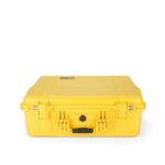 Pelican 1600NF Protector Case No Foam Yellow - Watertight Crushproof Hard Equipment Case with Pressure Valve