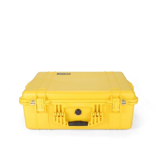Pelican 1600NF Protector Case No Foam Yellow - Watertight Crushproof Hard Equipment Case with Pressure Valve