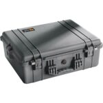 Pelican 1604 Protector Case with Padded Dividers Black - Watertight Crushproof Hard Equipment Case (1600-004-110)