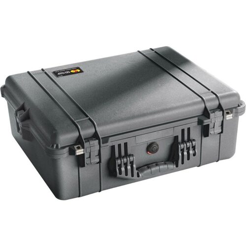 Pelican 1604 Protector Case with Padded Dividers Black - Watertight Crushproof Hard Equipment Case (1600-004-110)