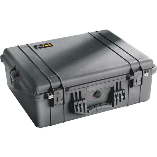 Pelican 1604 Protector Case with Padded Dividers Black - Watertight Crushproof Hard Equipment Case (1600-004-110)