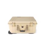 Pelican 1610 Protector Case with 3-Level Foam Desert Tan - Watertight Crushproof Wheeled Hard Equipment Case with Trolley Handle (1610-020-190)