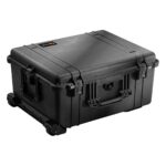 Pelican 1610NF Protector Case No Foam Black - Watertight Crushproof Wheeled Hard Equipment Case with Trolley Handle (1610-021-110)