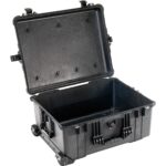 Pelican 1610NF Protector Case No Foam Black - Watertight Crushproof Wheeled Hard Equipment Case with Trolley Handle (1610-021-110)