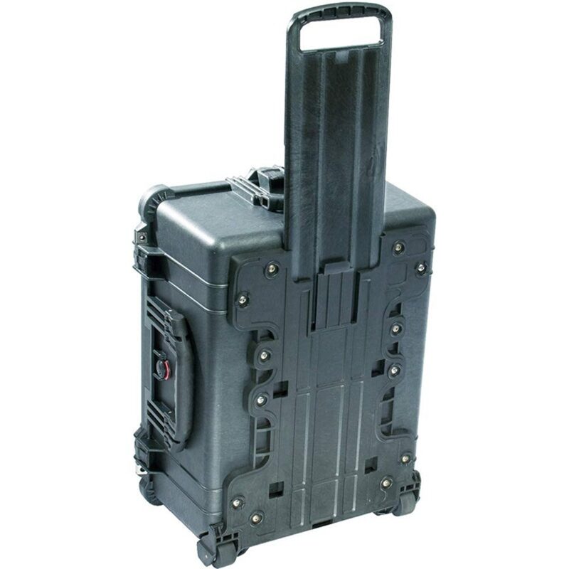 Pelican 1610NF Protector Case No Foam Black - Watertight Crushproof Wheeled Hard Equipment Case with Trolley Handle (1610-021-110)