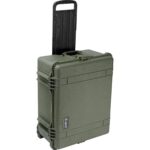 Pelican 1610NF Protector Case No Foam OD Green - Watertight Crushproof Wheeled Hard Equipment Case with Trolley Handle (1610-021-130)