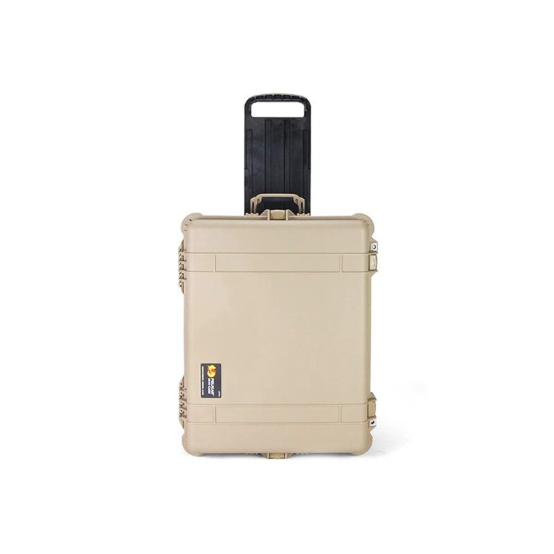 Pelican 1610NF Protector Case No Foam Desert Tan - Watertight Crushproof Wheeled Hard Equipment Case with Trolley Handle (1610-021-190)